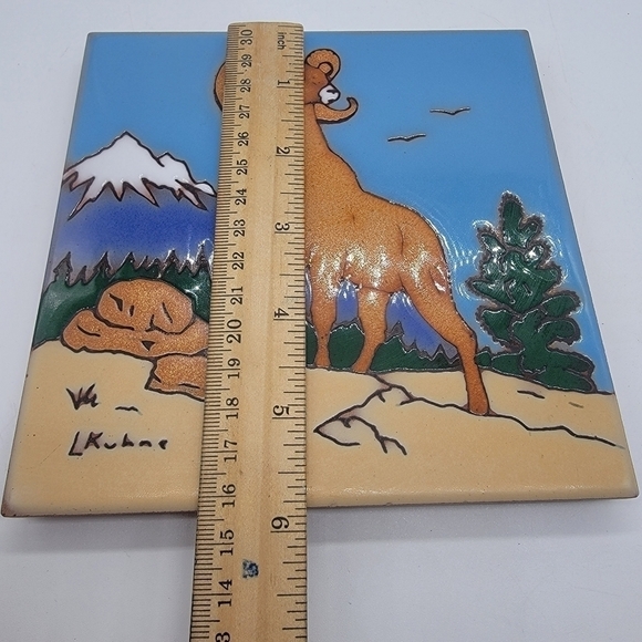 VINTAGE Leone Kuhne Earthtones tile - Picture 5 of 7